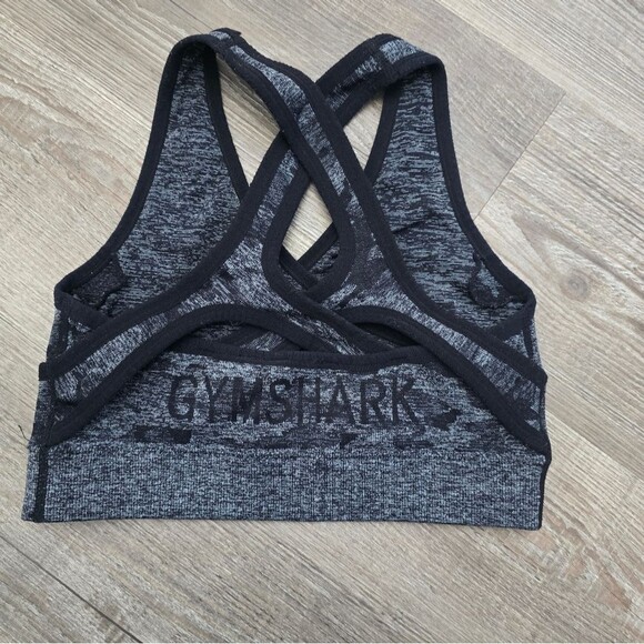 Gymshark black and grey sports bra size small - Picture 1 of 4